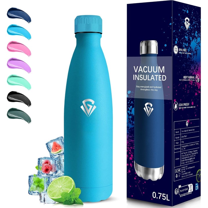 Termos Grsta 750 ml, Otel Inoxidabil, Izolat, Anti-Scurgere