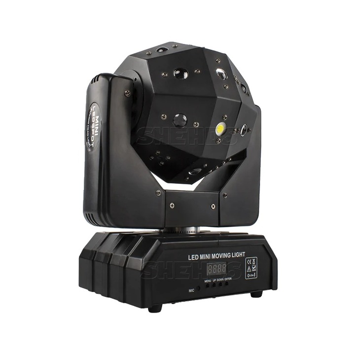 Lumina mobila LED, control DMX, set 1pcs, 21.5x16.5x32cm, 55W