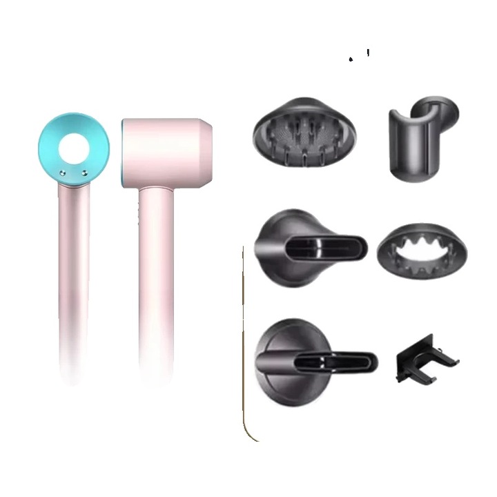 Сешоар, 3 скорости, функция за отрицателни йони, 1200-1599W, 6P-2.7MEU, многоцветен