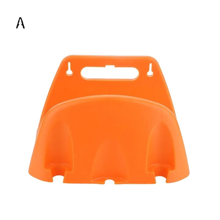 Kerti tömlőtartó, falra szerelhető, tartós konstrukció, polipropilén,