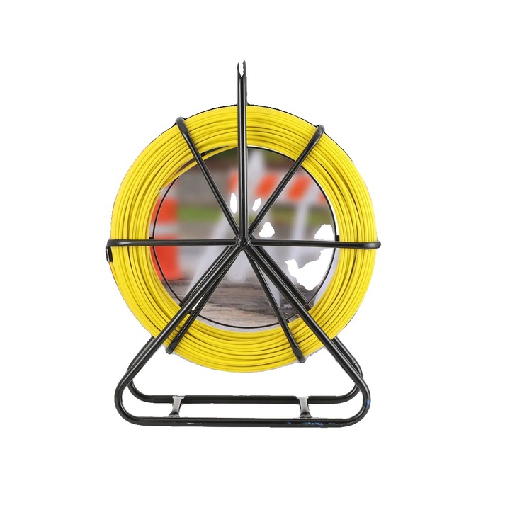 Tragator de cabluri tip banda de peste, constructie din fibra de sticla, aplicatii versatile, 100M (6mm)