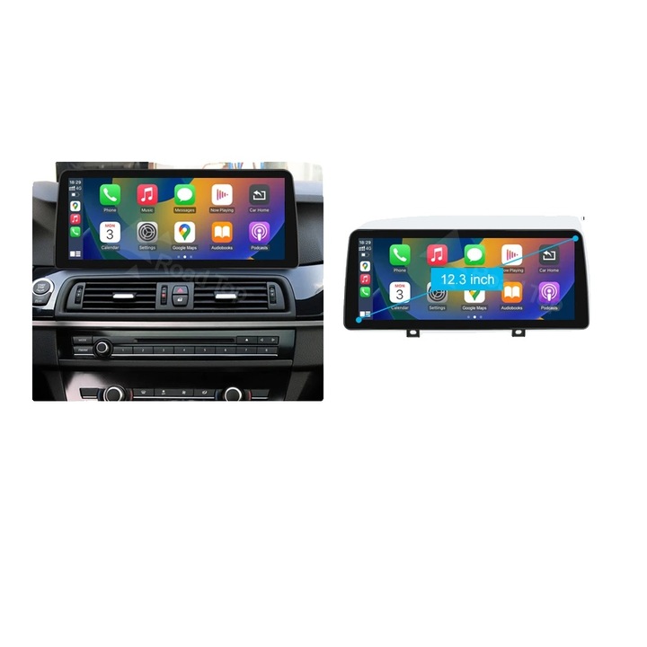 Display multimedia 12.3 inch, integrare smartphone, pentru BMW 5 si 7 Series, 1920x720px