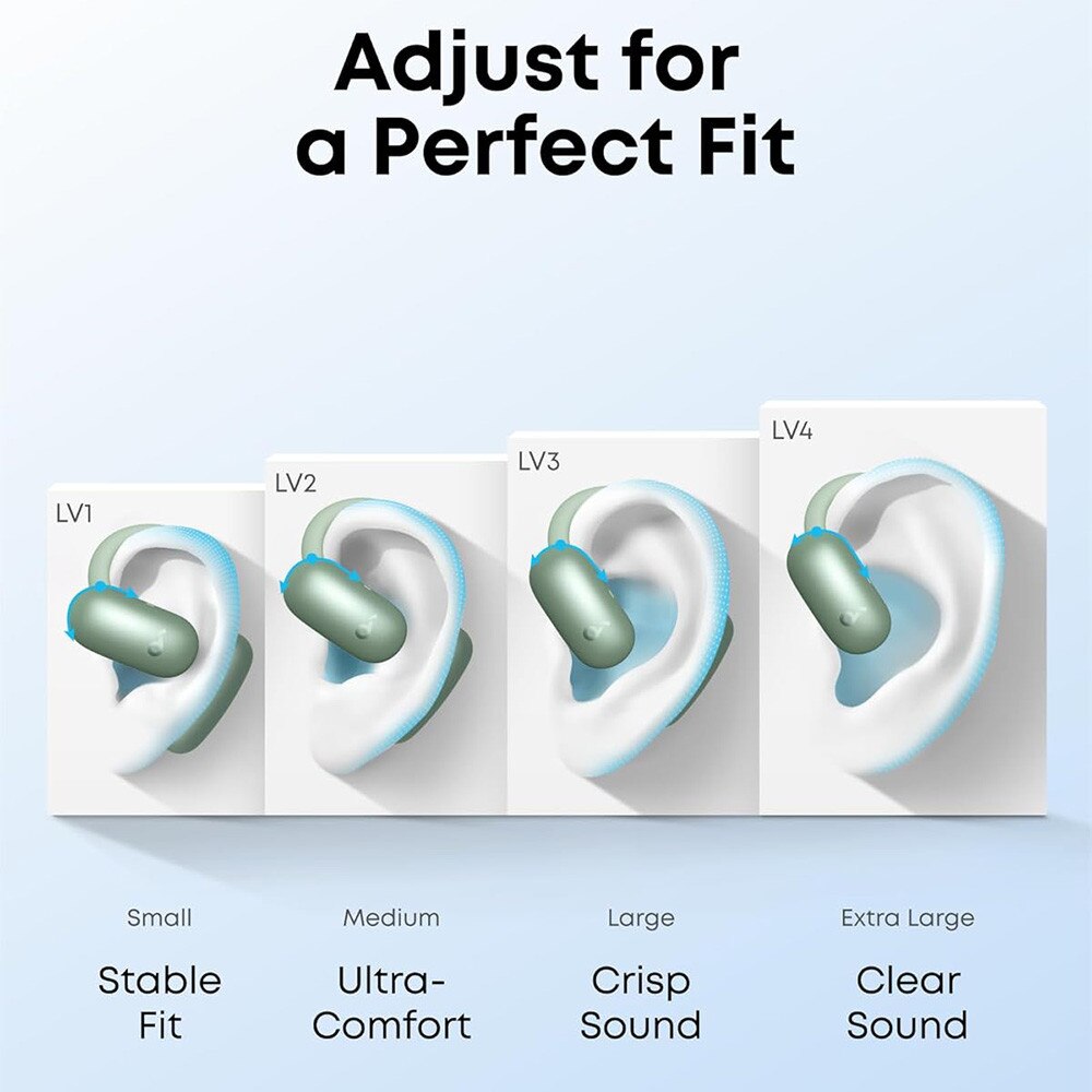 Casti In-Ear Wireless Model A3874G61 Microfon Rezistent la Apa Verde ...