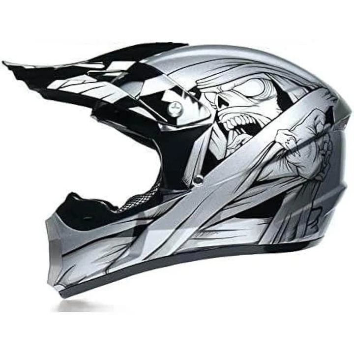 Casca Moto Cross Copii si Adulti, Full Face, Protectie ATV, Quad, MTB, Enduro, Omologare DOT/ECE, Material ABS, Interior Detasabil