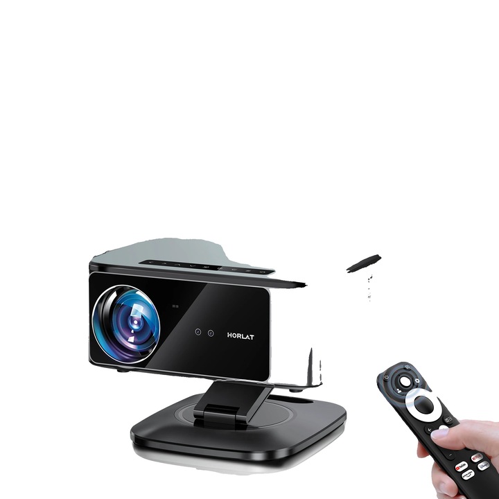 Видеопроектор T10PRO, Full HD 1080P, 3000 ANSI лумена, с ТВ стик, размер на проекцията 50-300 инча