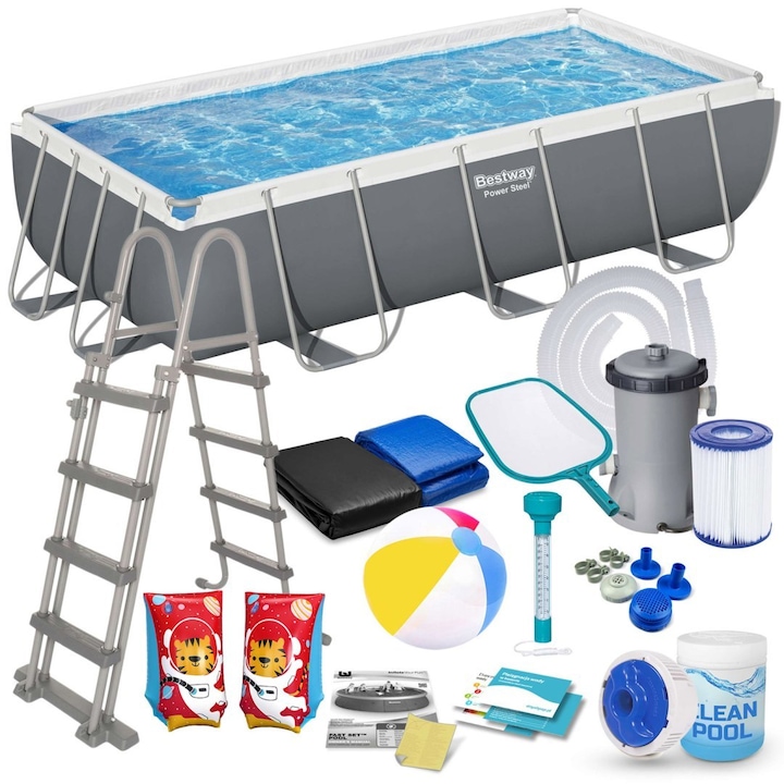 Piscina Bestway, model 404x201x100cm, 18W1