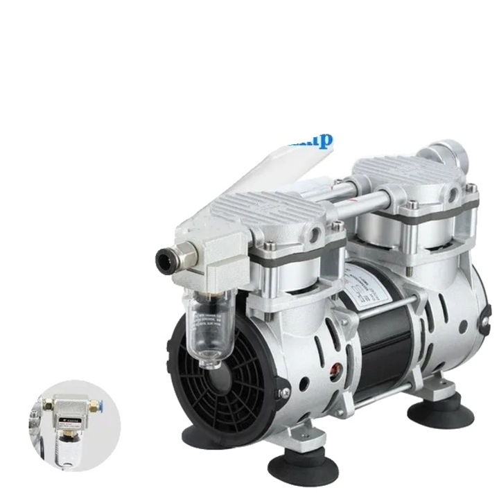 Pompa de vid electrica, 900H-65L-98Kpa, fara ulei, functionare silentioasa, utilizare industriala, laborator