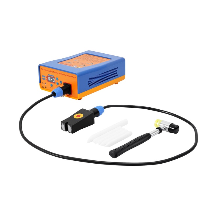 Set unelte reparare denti auto, portabil, portocalie, 3.33kg