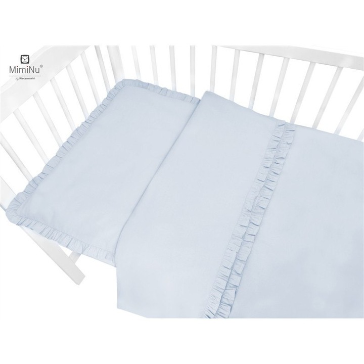 Set lenjerie patut, Luka, ROYAL, bumbac 100%, 135x100 cm, albastru