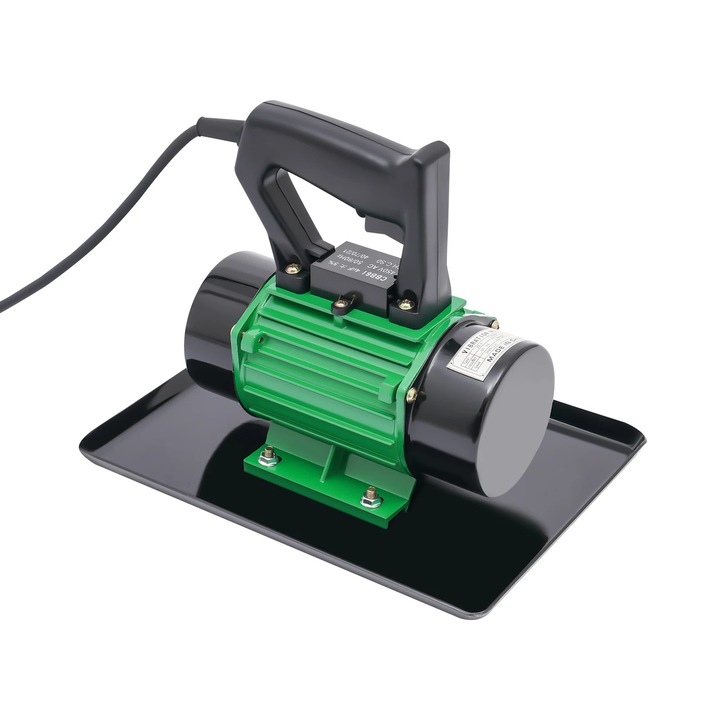 Betonvibrátor, ZB-5 kézi, vibrátor motor, 250 W, 220 V, 3500 fordulat/perc, zöld