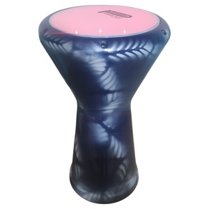 Tarabana Darbouka Toba Rosu cu telecomenzi Led Lumina Inaltime 44