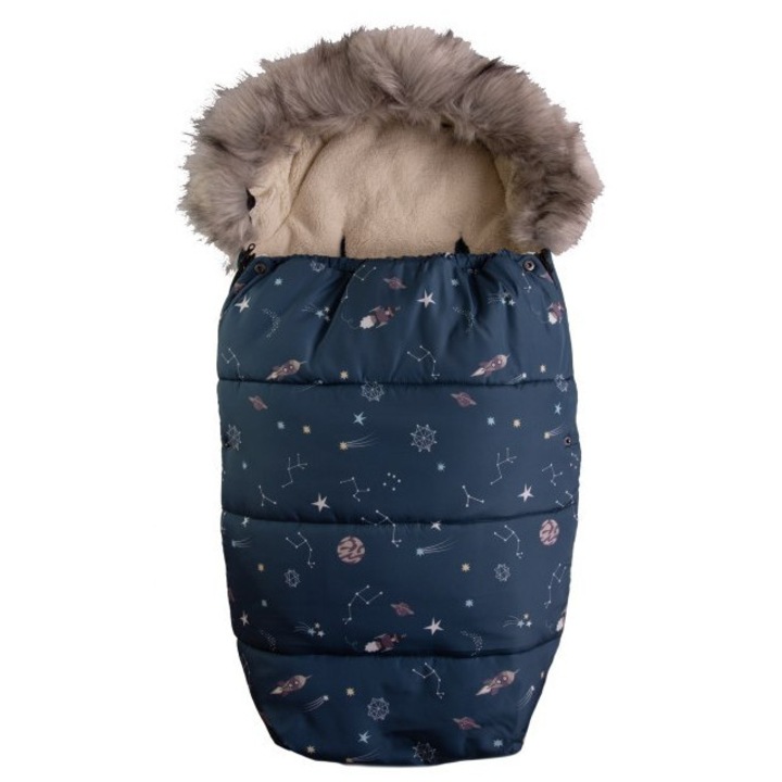 Sac de dormit pentru bebelusi Luka, model Venus, impermeabil, 100x100cm, multicolor