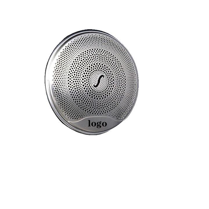 Капаци за дифузьор на A-колона, инокс, комплект 4 бр., E-класа, залепващ монтаж, мат