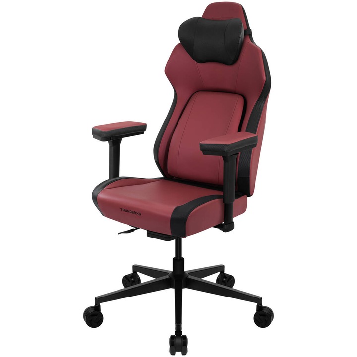 Thunder X3 Core Smart Ergonomic Gamer Szék, Állítható magasságú, Piros/Fekete