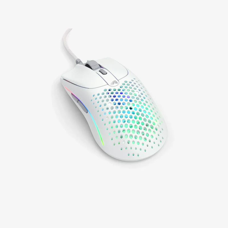 Glorious O2 Mouse Mouse Glorious Model O 2 RGB, 26000DPI, alb, wireless - eMAG.ro