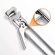 Desfacator borcane, reglabil, din inox, reduce efortul mainilor, pentru capace de diferite dimensiuni, compact, 19.7 x 3 cm - JARICARI HOME & MARKER®