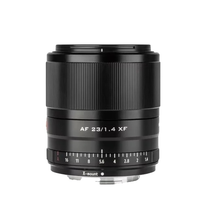 Obiectiv 23mm f/1.4, compatibil APS-C, deschidere maxima f/1.4, greutate 201g-300g