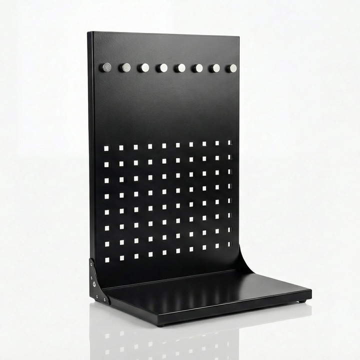 Tablica perforata cu magneti Jan Nowak, 660x400x300mm, 8 magneti, capacitate totala 30kg, structura metalica