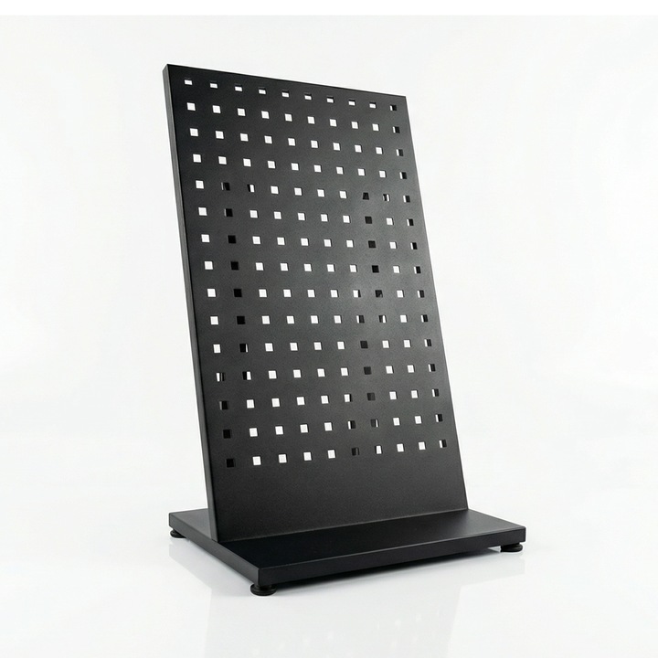 Jan Nowak szabadon álló perforált tábla, 660x400x300mm, acélszerkezet, 30kg teherbírás