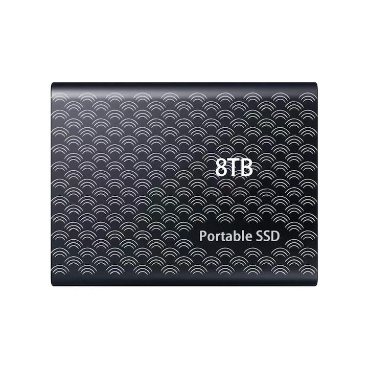 Външен SSD, 8TB, USB 3.0, Черен