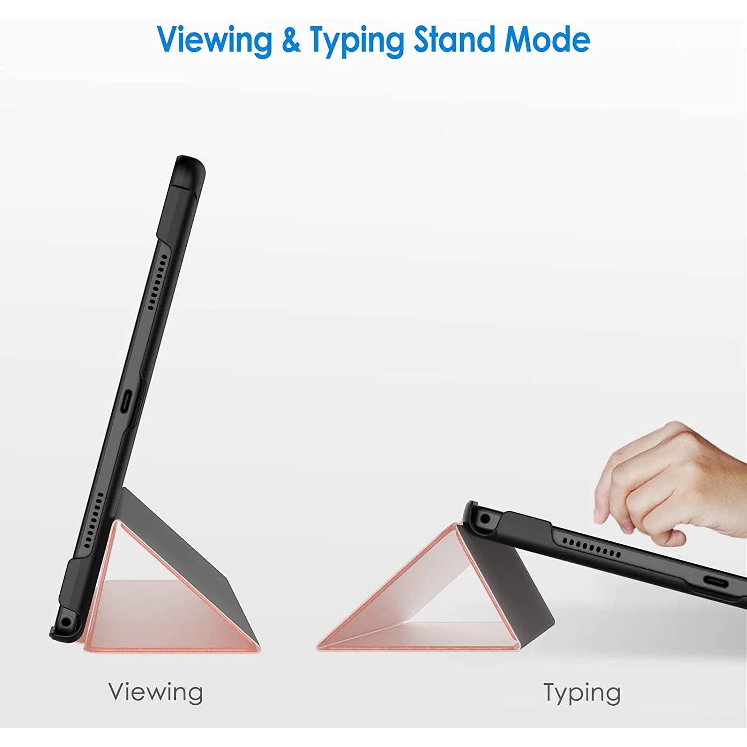 Husa pentru Samsung Galaxy Tab S11(2025), Sigloo, Slim, Smart Cover, Trifold, 11", Roz