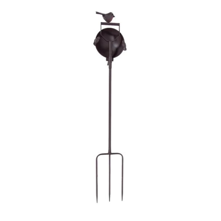 Adăpătoare de păsări metalică, înfiptă în pământ, 60x62x126 cm, diverse modele/buc