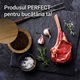 Кутия за сол от естествен бамбук, FAVEEZA®, магнитен въртящ се капак, кръгла кутия за подправки, екологично чисто дърво, елегантен дизайн за кухня, запазва свежестта, идеална за морска сол, пипер или ароматни билки, универсална