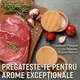 Кутия за сол от естествен бамбук, FAVEEZA®, магнитен въртящ се капак, кръгла кутия за подправки, екологично чисто дърво, елегантен дизайн за кухня, запазва свежестта, идеална за морска сол, пипер или ароматни билки, универсална