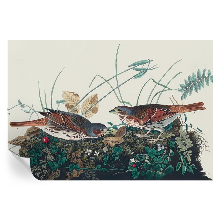 Tapet Autocolant De Perete, Tulup, Farmecul naturii, Gri, 152 x 104 cm, Decorativ, Usor De Curatat, 010170060180000285297