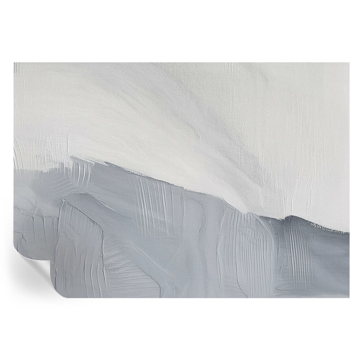 Öntapadós Dekor Tapéta, Tulup, Finom textúrák, Fehér, 312 x 219 cm, Dekoráció, Előszobába, Konyhába, 010170060960000285104