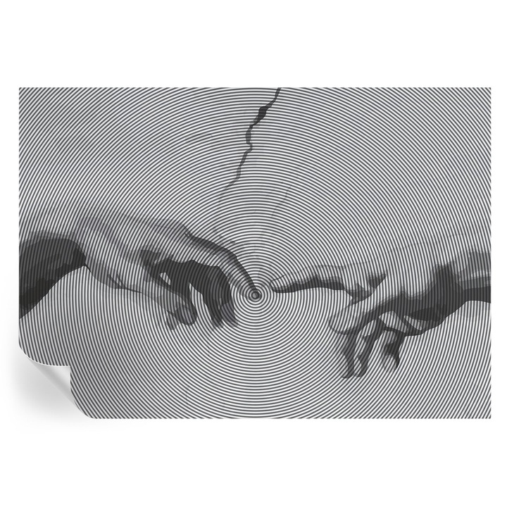 Tapet Autocolant De Perete, Tulup, Maini hipnotice, Multicolor, 312 x 219 cm, Decorativ, Detasabil, 010170060960000285220