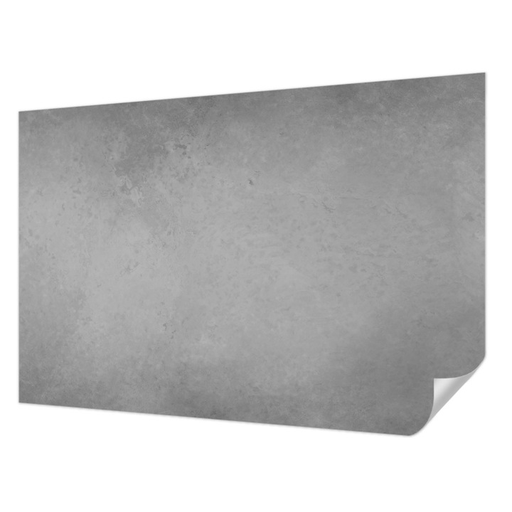 Öntapadós Fotótapéta Falra, Wallfluent, Elegáns szürke, Szürke, 104 x 70 cm, Dekoráció, Erős Ragasztó, 010170060170000007962