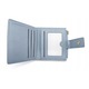 Portofel dama, albastru, elegant, portmoneu, incapator pentru carduri si numerar, cu inchidere, design stilat, ideal pentru femeie, fata, modern si functional