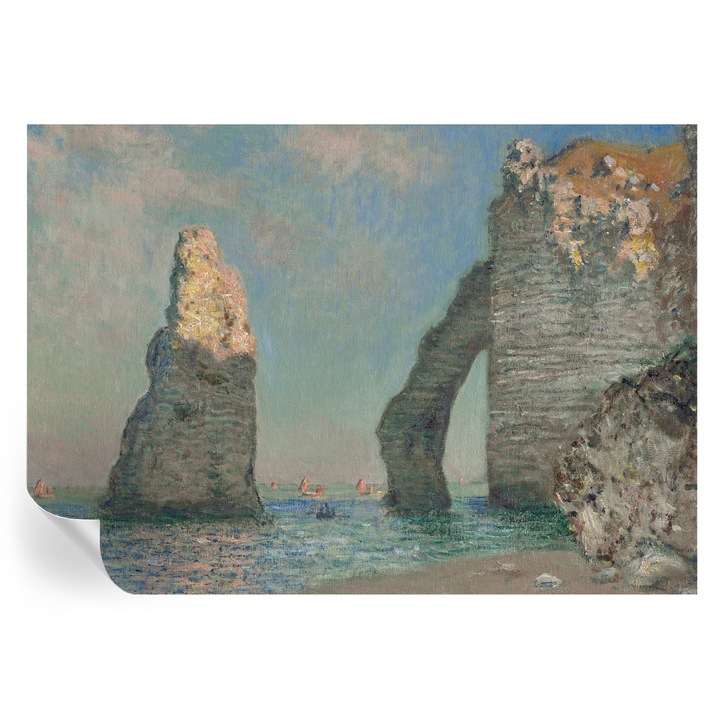 Tapet autocolant Tulup, peisaj stancos, albastru, 208x146cm