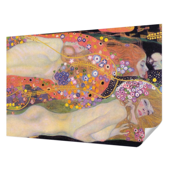 Öntapadós Tapéta Falra, Wallfluent, Virágkötészet, Sárga, 152 x 104 cm, Előszobába, Hálószobába, 010170060180000285270