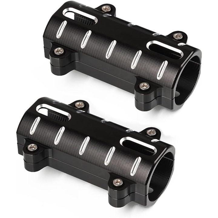 CNC капаци за предна вилка за Honda Rebel CMX 300/500, черни, 2016-2023