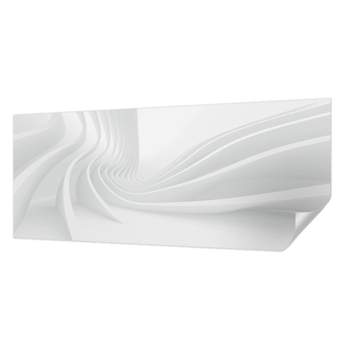 Fali Fotótapéta Autocolant, Wallfluent, Conducte de fluid, Alb, 250 x 104 cm, Pentru Sufragerie, Dormitor, 010170060020000056563