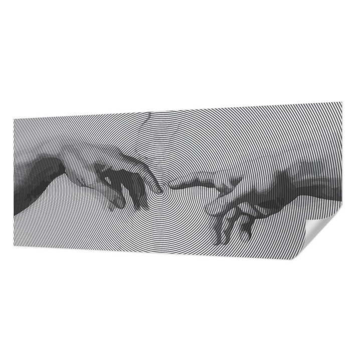 Tapet Textil Autocolant, Wallfluent, Maini hipnotice, Multicolor, 250 x 104 cm, Pentru Interior, Usor De Curatat, 010170060020000285220