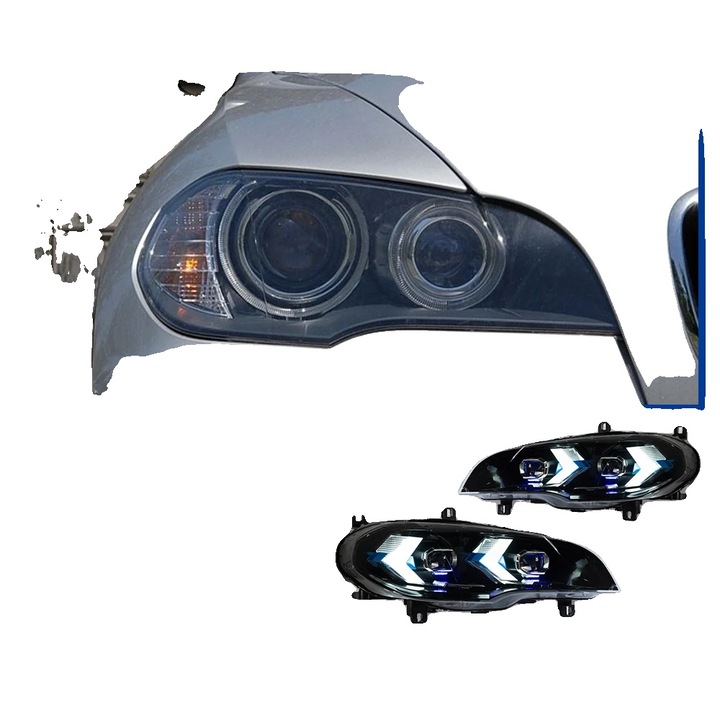 Proiectoare LED, 2007-2010, design modern, 12V, set