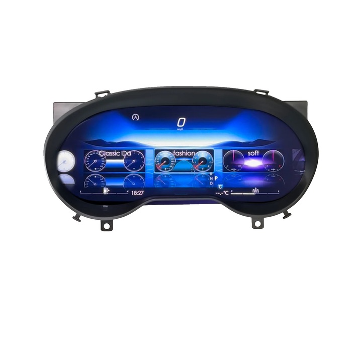 Tablou de bord digital, 12.3 inci, conectivitate wireless, negru