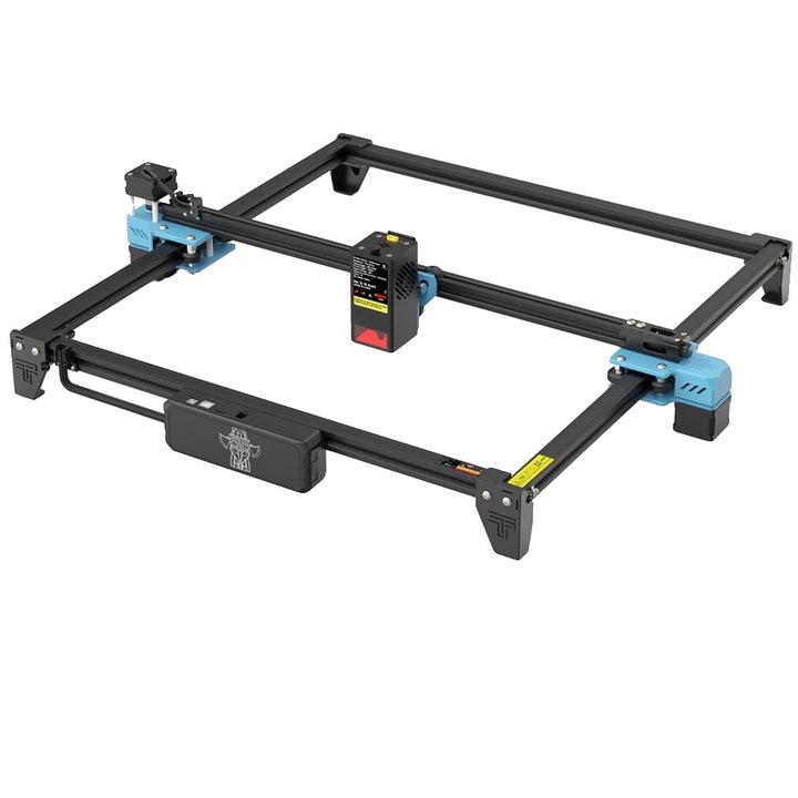 Lézergravírozó gép, 7-es készlet, nagy sebességű, Wi-Fi csatlakozás, maximális méret 418x418mm