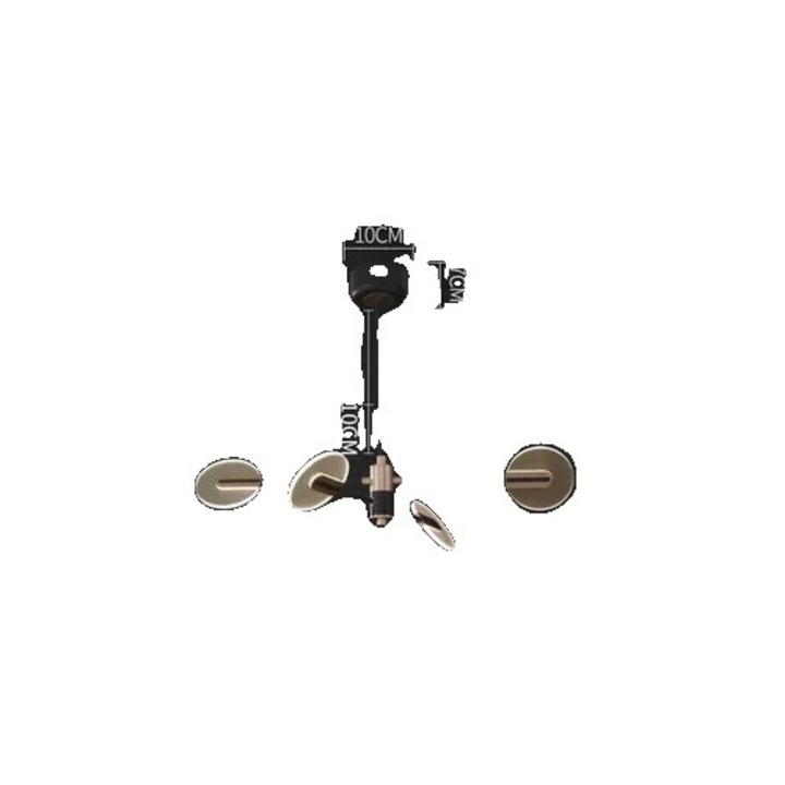 Модерен полилей, 4 рамена, 2000-8200 лумена