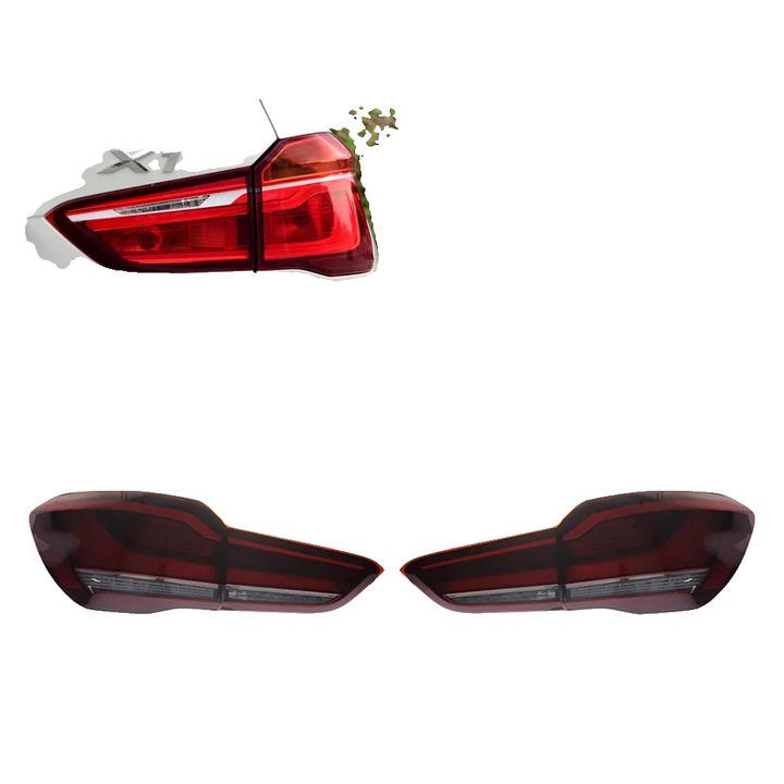 Asamblare stop auto, tehnologie LED, constructie durabila, rosu