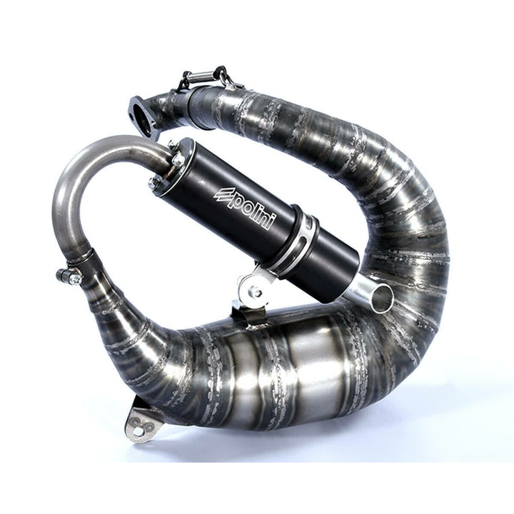 Esapament POLINI Big Evolution pentru motocicleta, inox, sunet profund, necesita modificare cadru