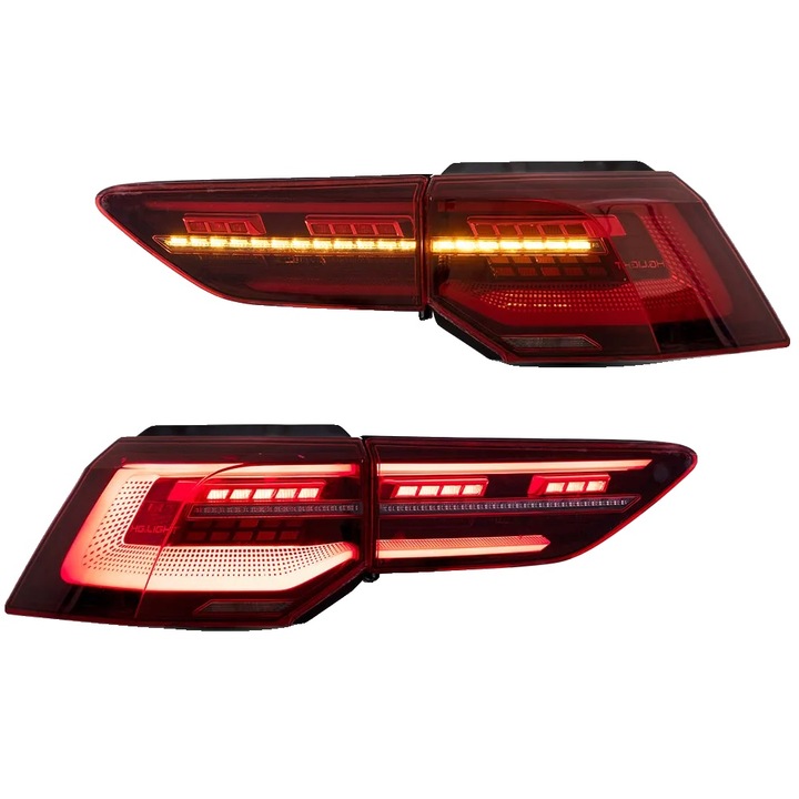 Lampi spate LED, semnalizare secventiala, vizibilitate imbunatatita, rosu, pentru MK8 2020-2023