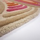 Covor SPIRAL SHAPED WOOL PINK 80X300 PINK MODERN RUNNER 100% Lana