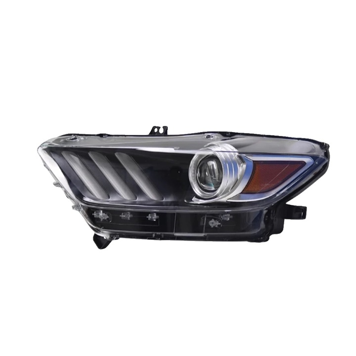 Asamblare faruri LED, lentila proiectoare, 3 inch, 12V, pentru Ford Mustang
