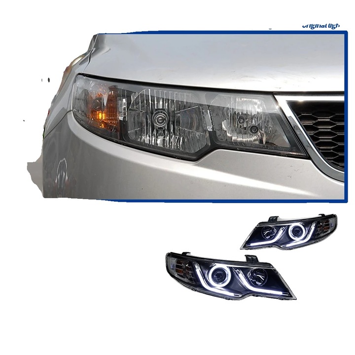 Faruri LED, montaj simplu, 12V/24V, 3cm,