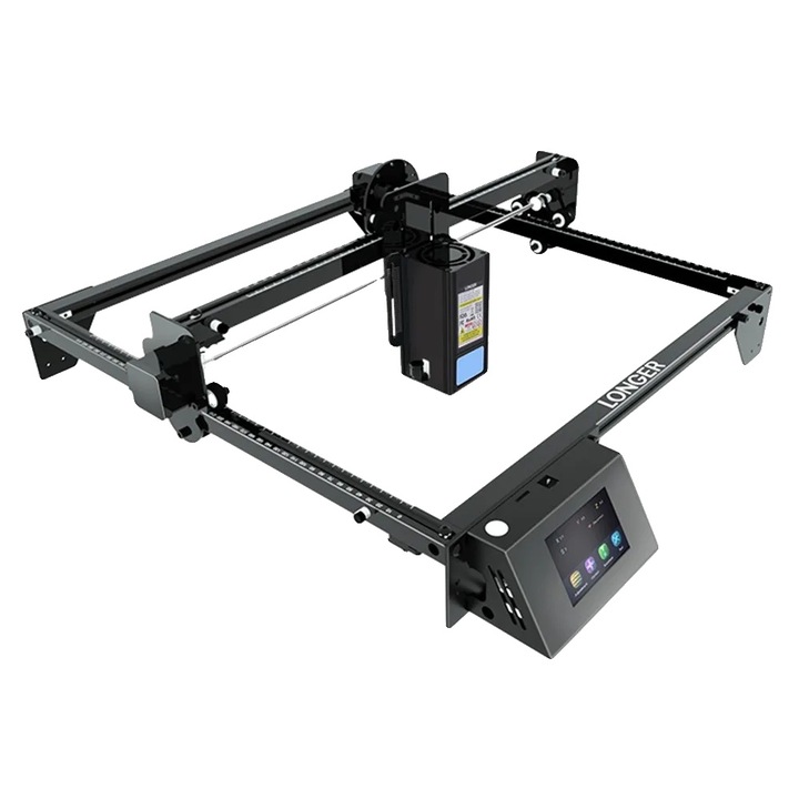 Gravator laser LONGER RAY5, 20W, touchscreen color 3.5 inch, zona de lucru 375x375mm, conectivitate WiFi, USB, set
