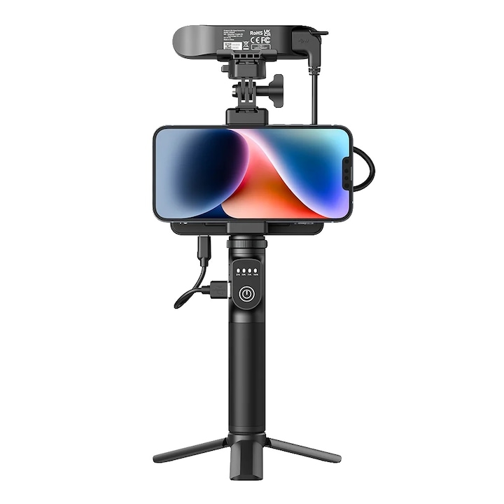 3D скенер, 0,1 мм прецизност, 24-битов цвят, антивибрационна технология, лек дизайн